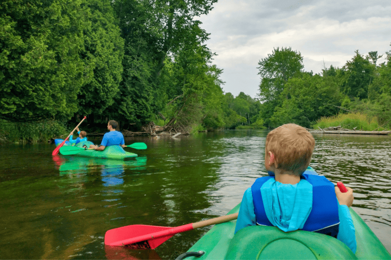 Kayaking The Chippewa River Mt. Pleasant