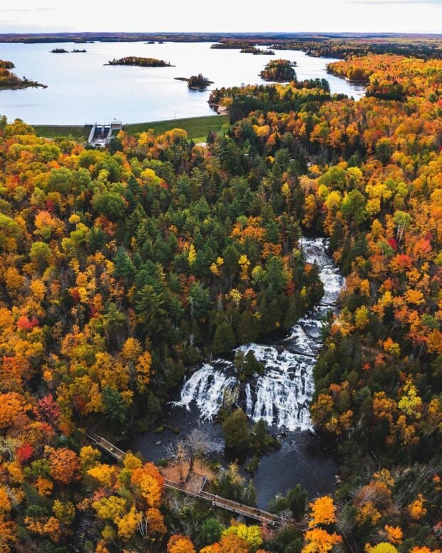 Bond Falls-Ontonagon County-Fall