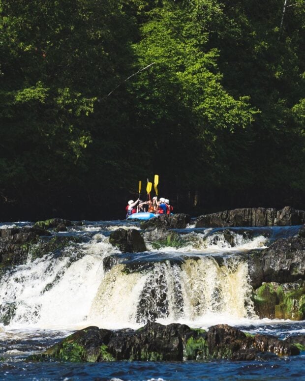 Piers Gorge Whitewater Rafting 1 Pier's Gorge - Menominee River-Norway-Whitewater Rafting