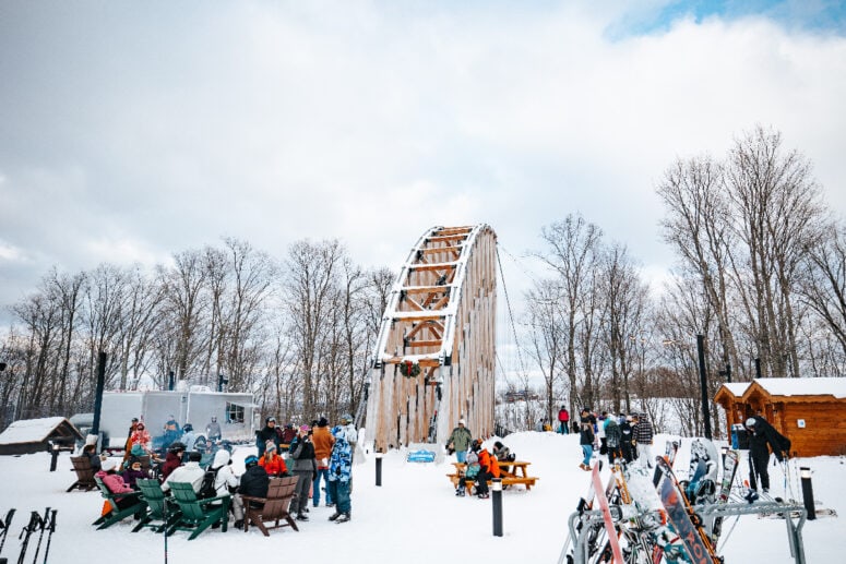 Boyne Mountain Skybridge Michigan