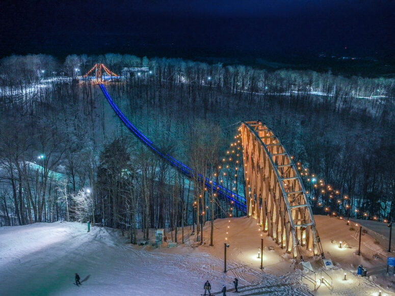 Boyne Mountain Skybridge Michigan
