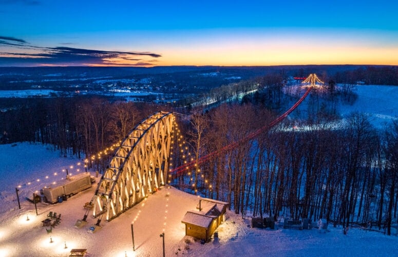 Boyne Mountain Skybridge Michigan