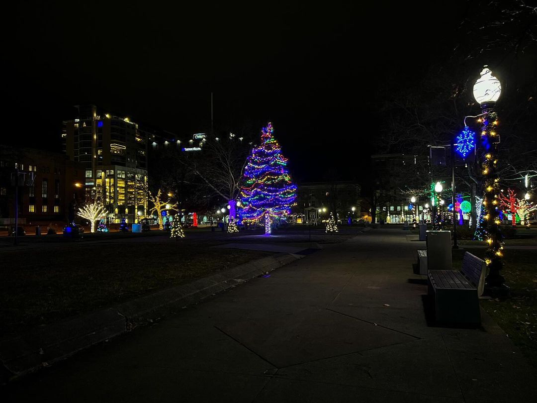Downtown Kalamazoo Holiday Lights