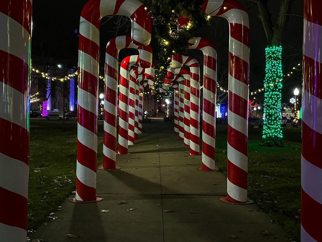 Downtown Kalamazoo Holiday Lights