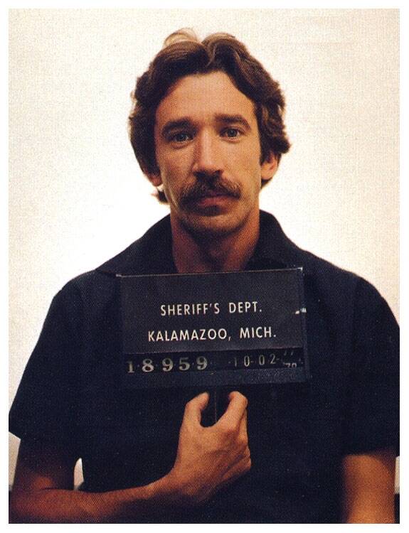 1978 Mugshot Of Timothy Alan Dick, Aka Tim Allen