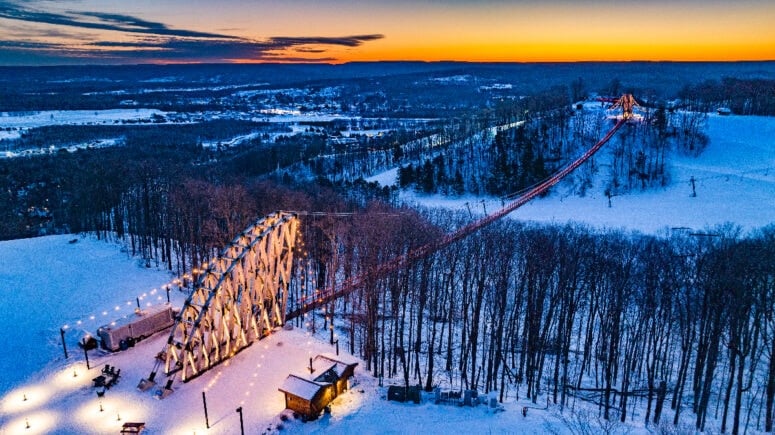 Boyne Mountain Skybridge Michigan
