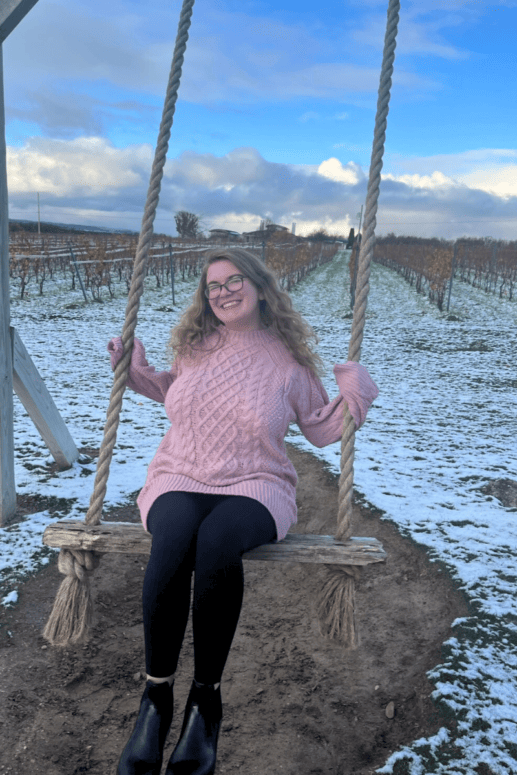 Outdoor Swing At Bonobo Winery In Traverse City