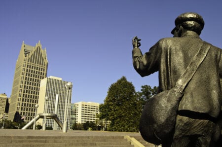Underground Railroad Monument Detroit