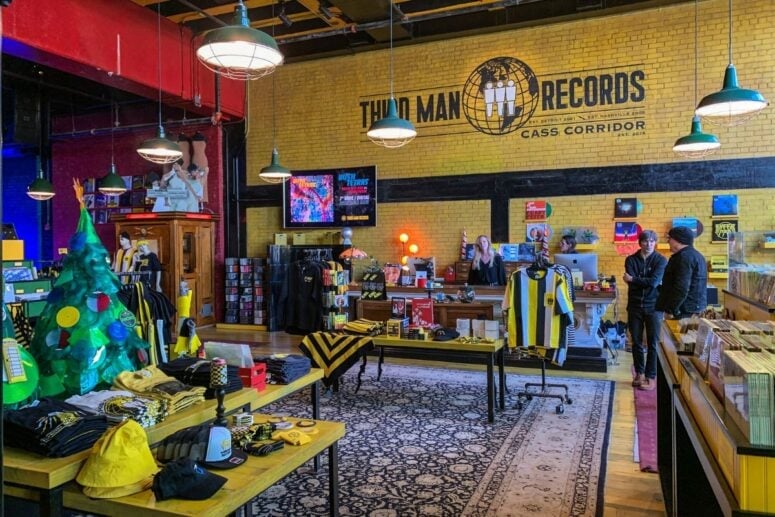 Interior Of Third Man Records Store