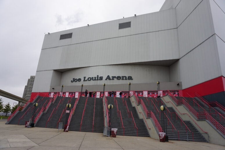 Joe Louis Arena In Detroit, Michigan