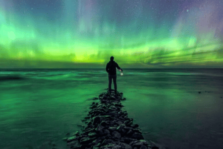 Thompson'S Harbor State Park - Northern Lights
