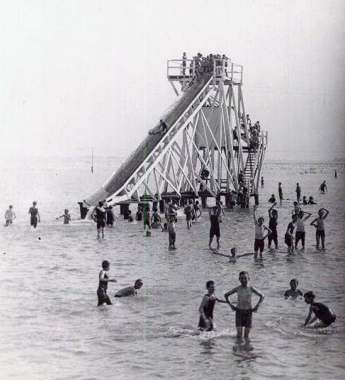 Toledo Beach Amusement Park, Monroe County, Mi Circa 1923