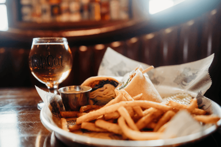 Lunch At Hopcat Brewery By Amanda Shaffer