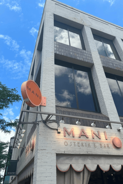 Mani Osteria In Ann Arbor