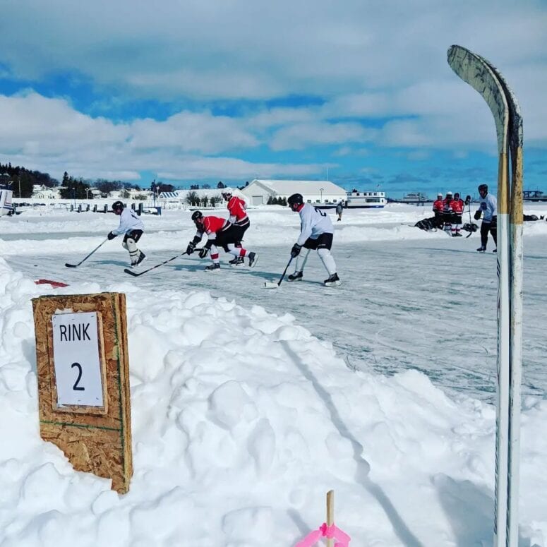 Labatt Blue Up Pond Hockey Championship-St. Ignace