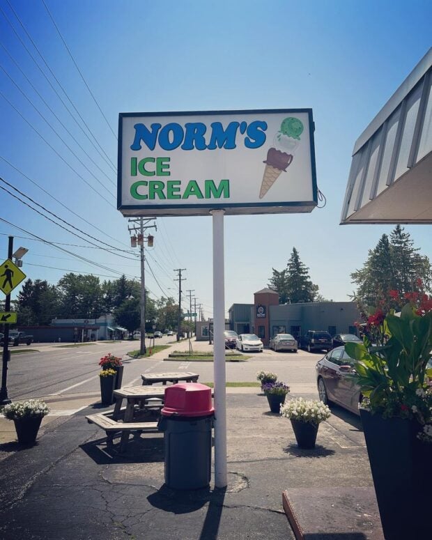 Norm's Ice Cream - Grand Haven Michigan
