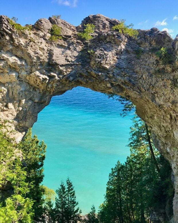 Arch Rock Mackinac Island