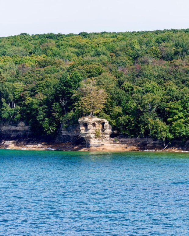 Chapel Rock Pictured Rocks National Lakeshore