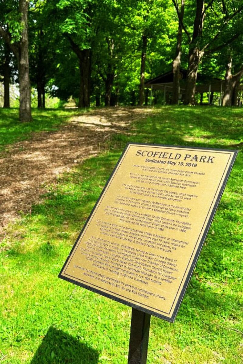 Scofield Park In Howell