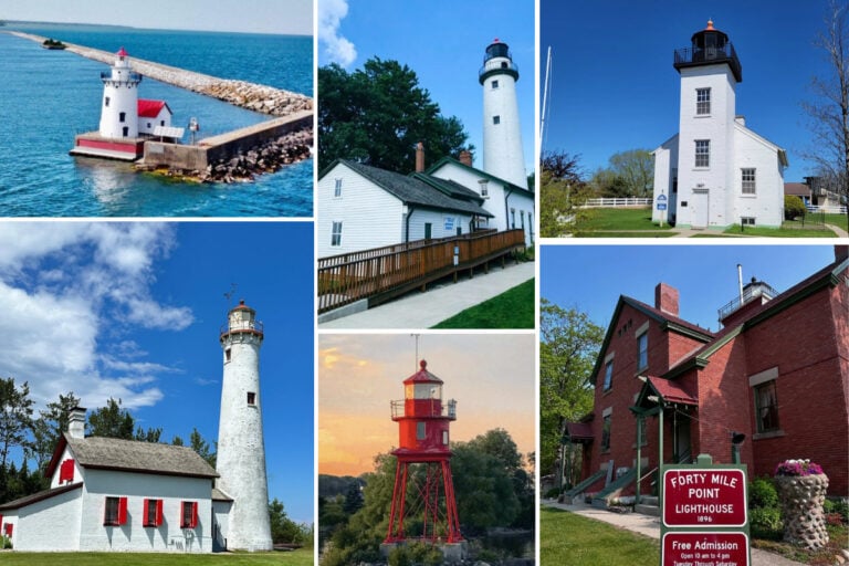 East Side MI Lighthouses