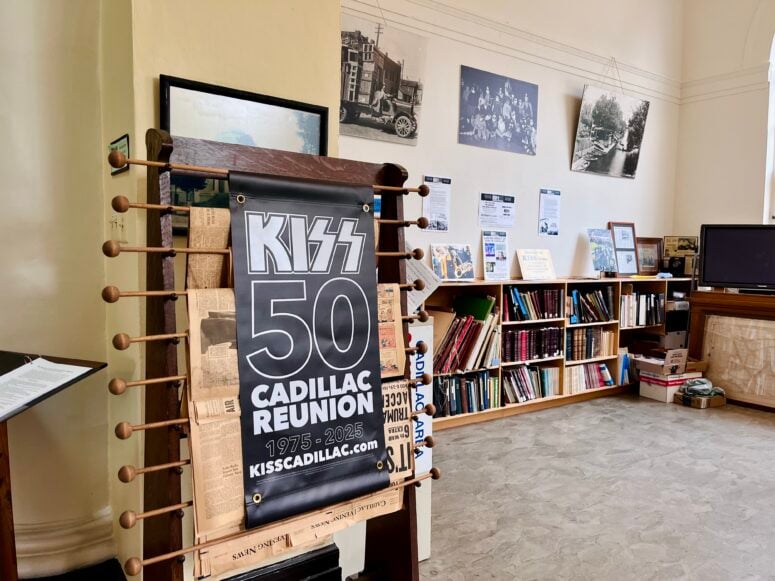 Kiss50 Exhibit At Wexford County Historical Museum