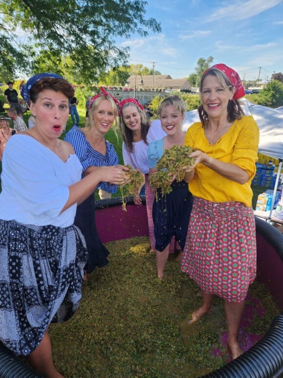 Grape Stomp - Wine And Harvest Festival