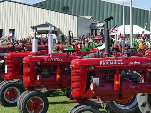 Mackinac Bridge Antique Tractor 5