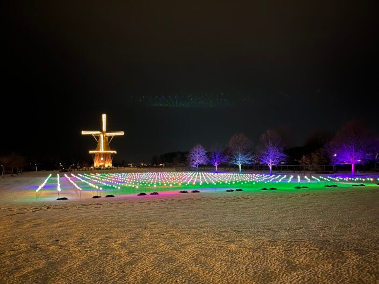 Magic At The Mill At Windmill Island In Holland