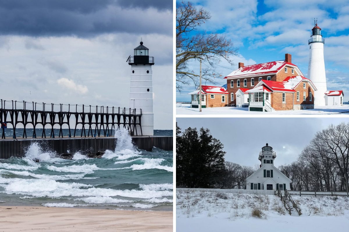 Am Winter Lighthouses