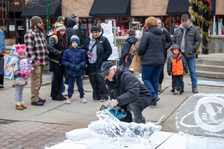 Ice Carving Show