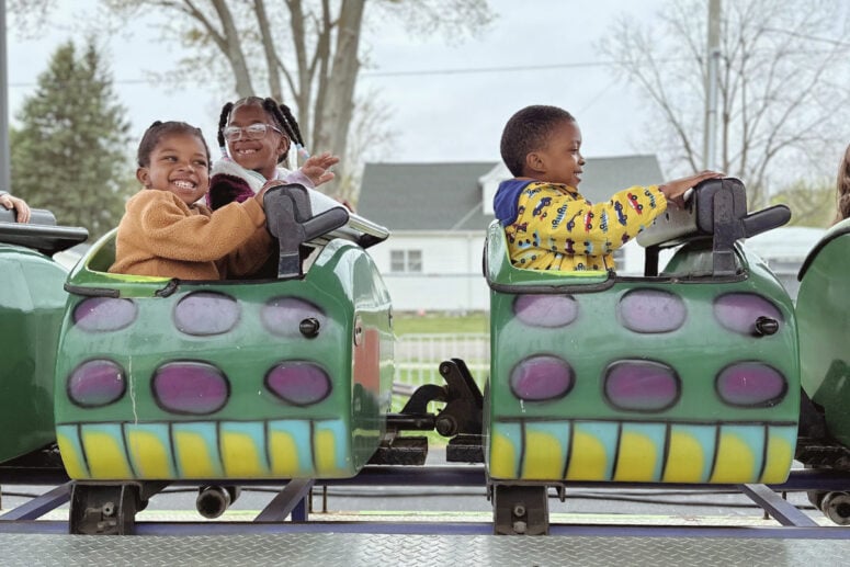 Rides At The Annual Shepherd Maple Syrup Festival