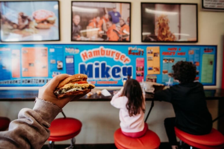 Hamburger Mikey In Muskegon