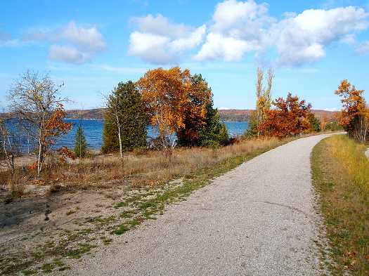 Betsie Valley Bike Trail, Crystal Lake
