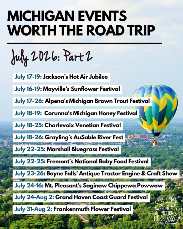 July In Michigan 30+ Bucket-List-Worthy July Events & Festivals Across Michigan