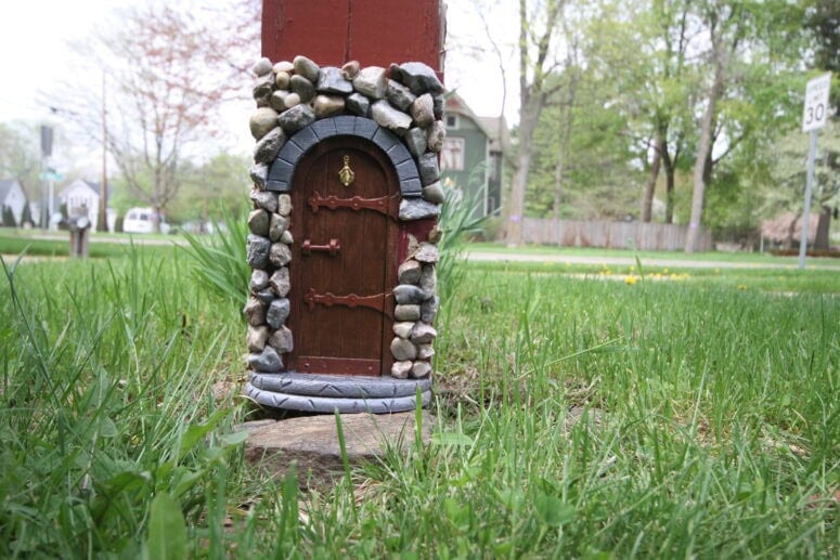 Fairy Door At The Tecumseh Historical Museum