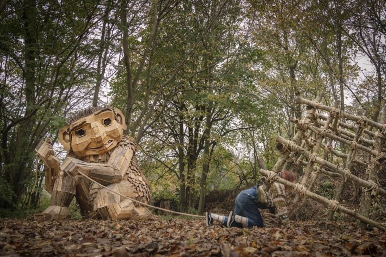 Bignut Troll By Thomas Dambo